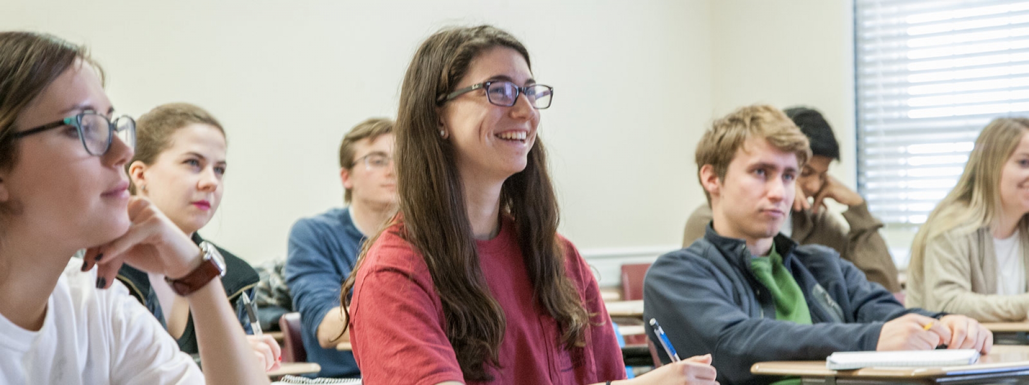 Students in class